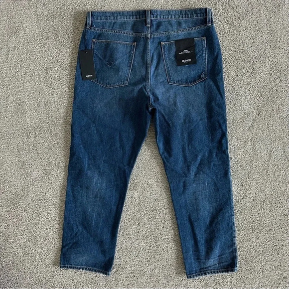 Hudson Jessi NWT High Waist Nonstretch Relaxed Boyfriend Jeans Speechless Sz 31 - Picture 5 of 9